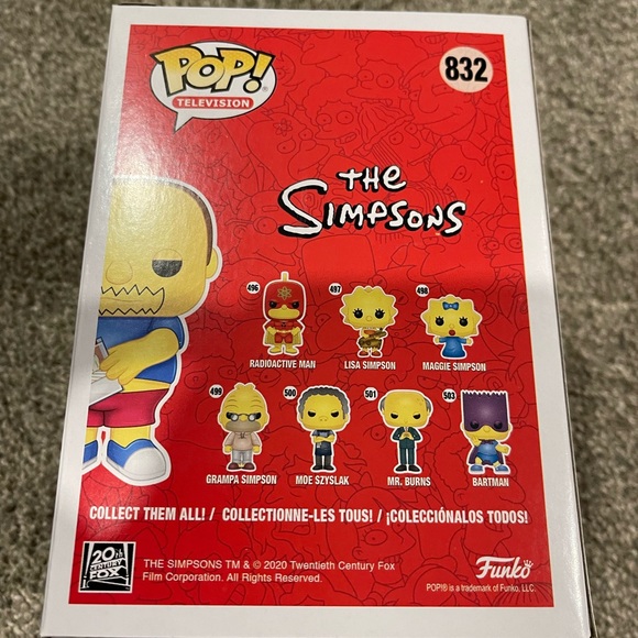The Simpsons comic book guy funko pop mint like new - Picture 2 of 4